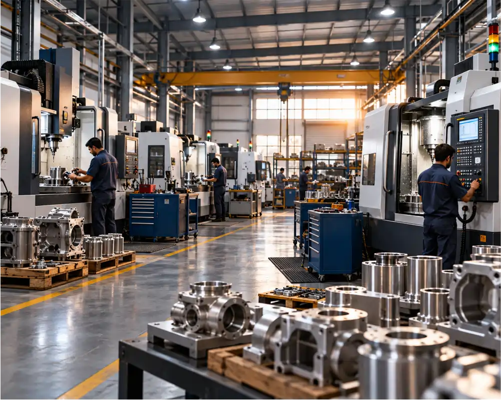 Arise Precision Casting machine shop