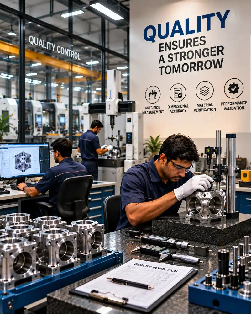 Quality control at Arise Precision Casting