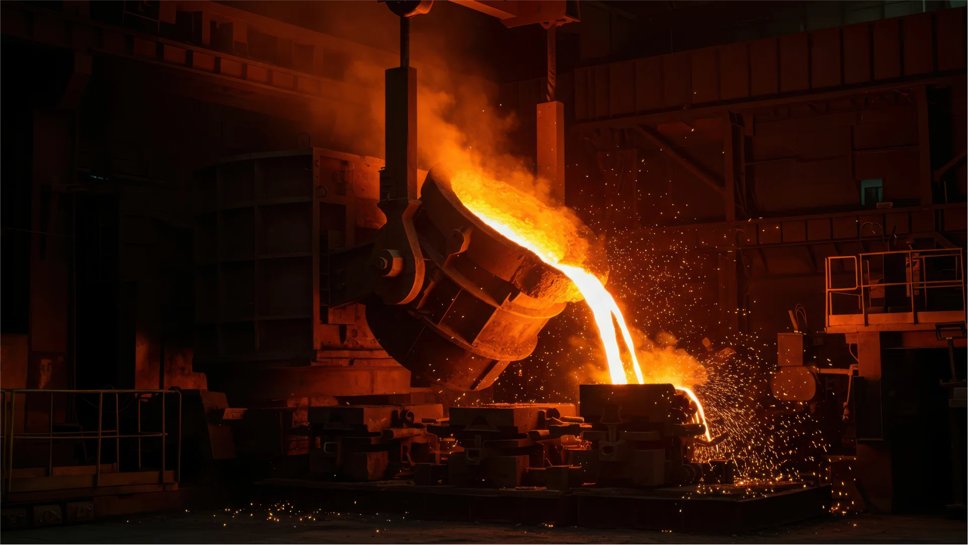 Investment castings packed for export