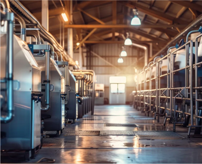 Dairy Equipments - Machine investment castings